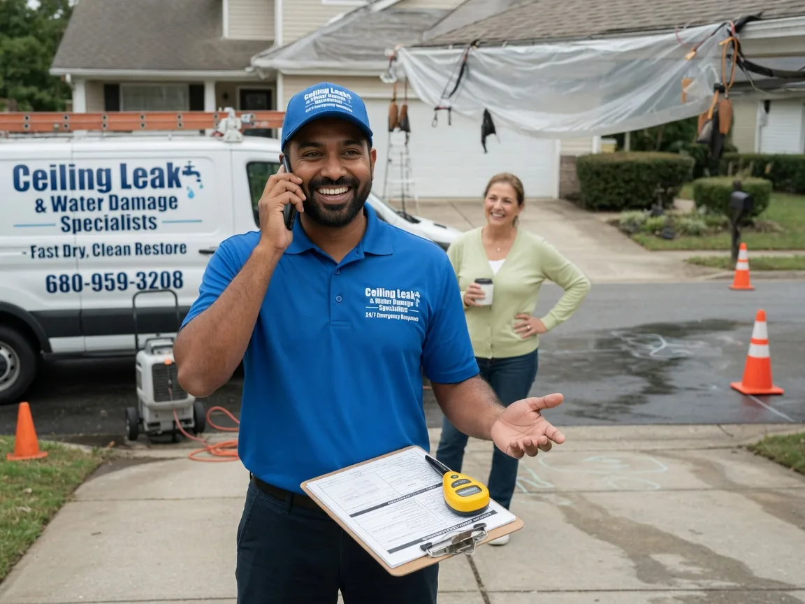 Ceiling Leak Cleanup Cottage Grove, TN FAQs