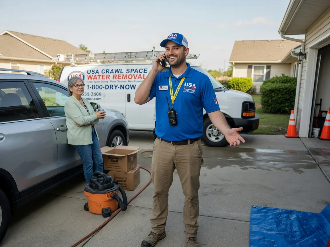 Crawl Space Water Removal Cottage Grove, TN FAQs